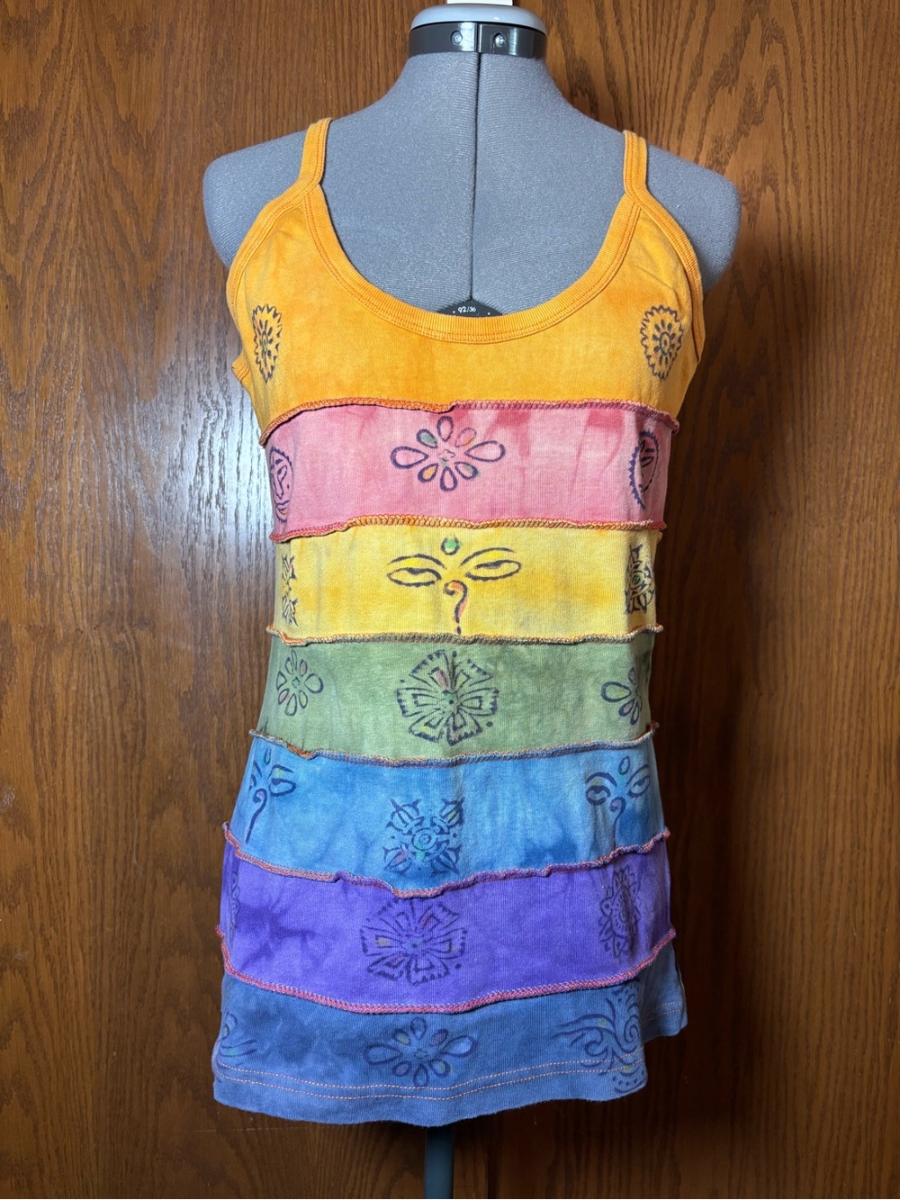 Rising International multicolor Tank Top - Large